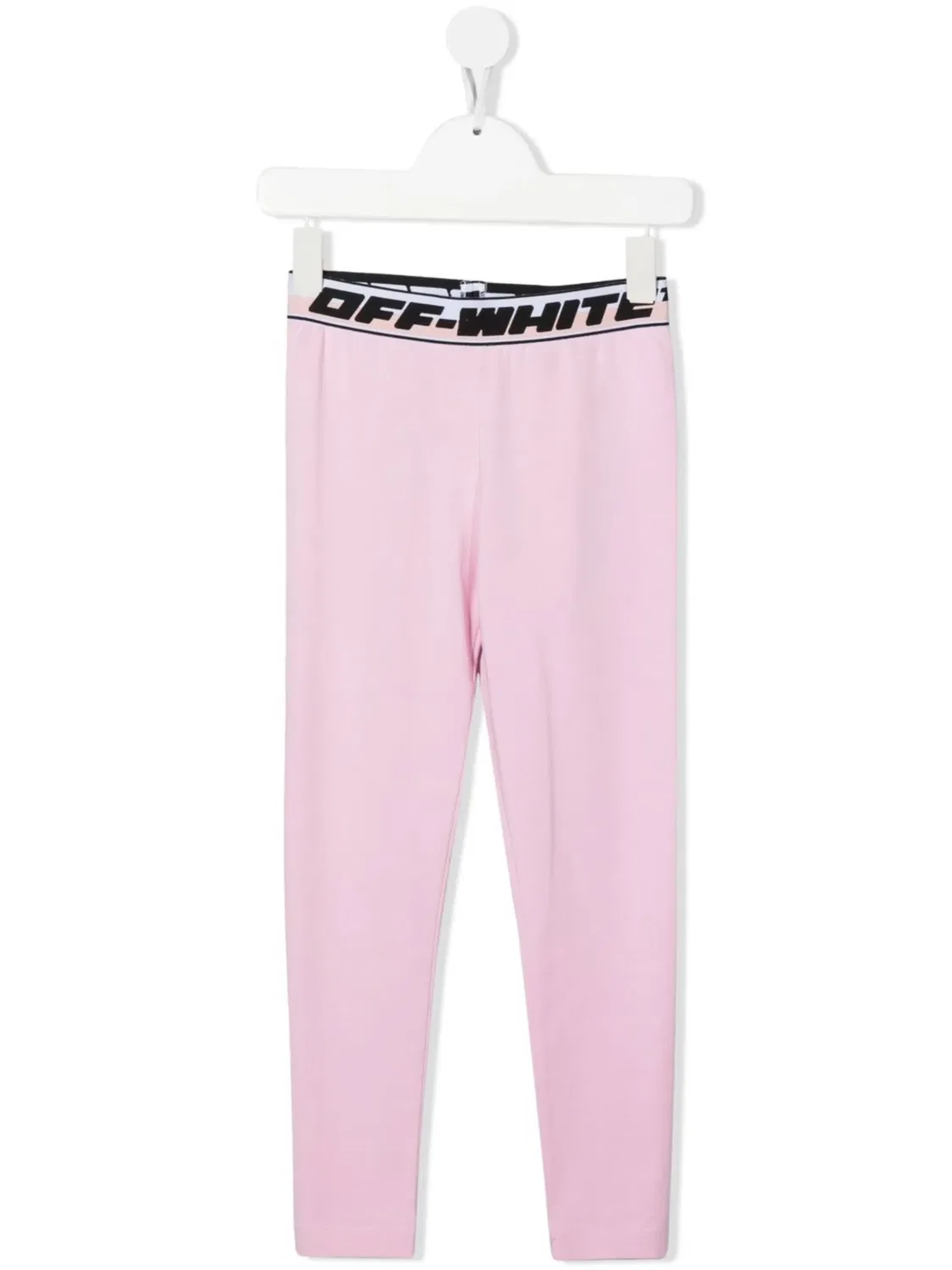 Леггинсы с логотипом на поясе OFF-WHITE, розовый