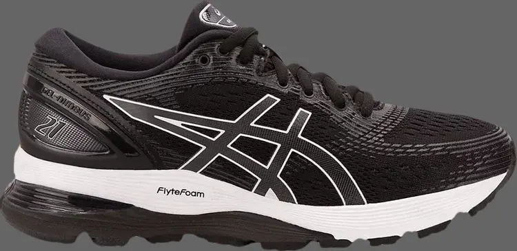 

Кроссовки wmns gel nimbus 21 'black grey' Asics, черный