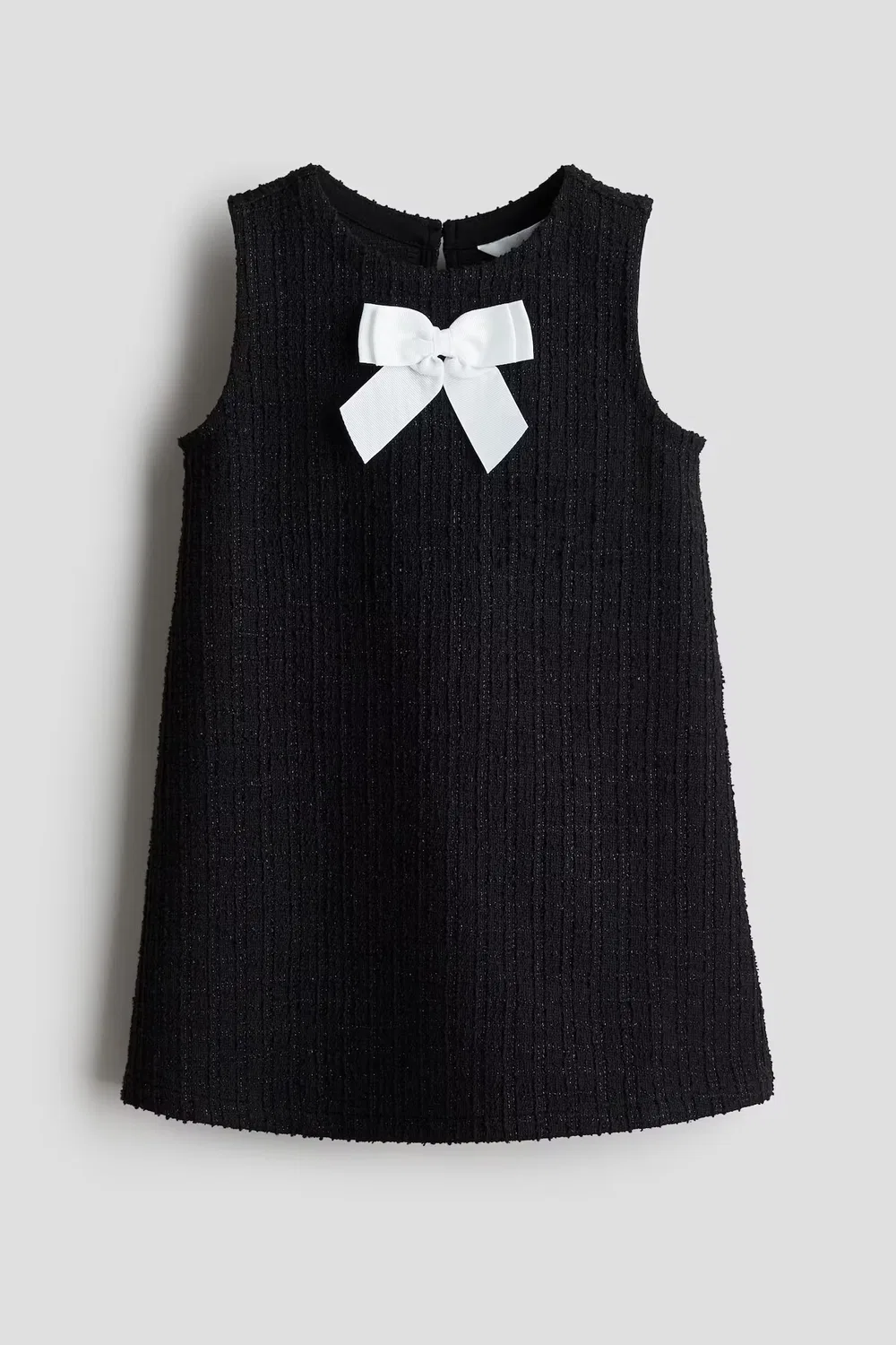 Платье из букле-трикотажа H&M, Schwarz