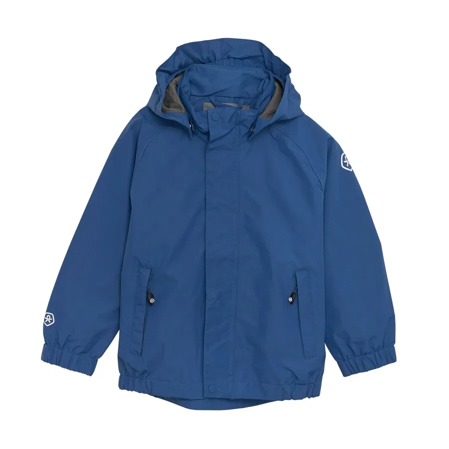 Детская спортивная куртка COLOR KIDS Performance Jacket 'Shell' синего цвета