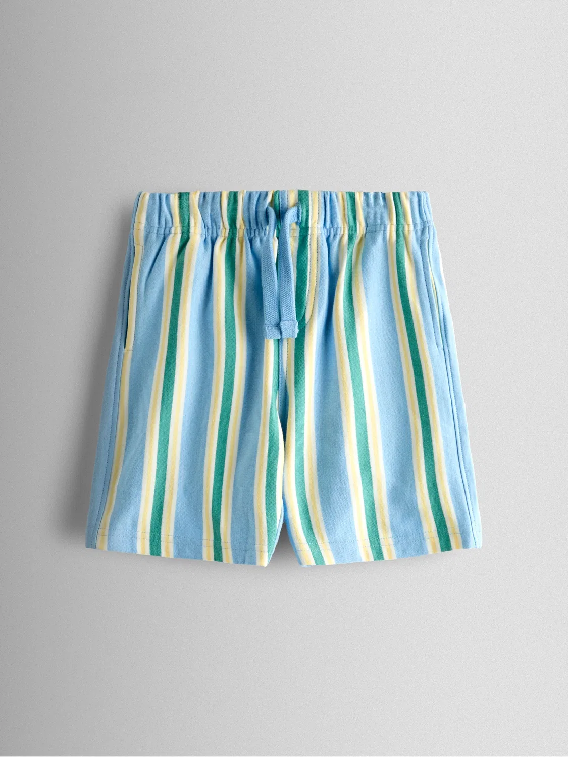 Комплект футболка и шорты с принтом, JoJo Maman Bébé, Light Blue Surf — фото 4