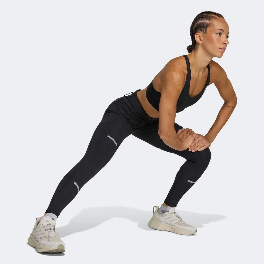 Леггинсы с утеплением ClimaWarm+ adidas, Черный — фото 2