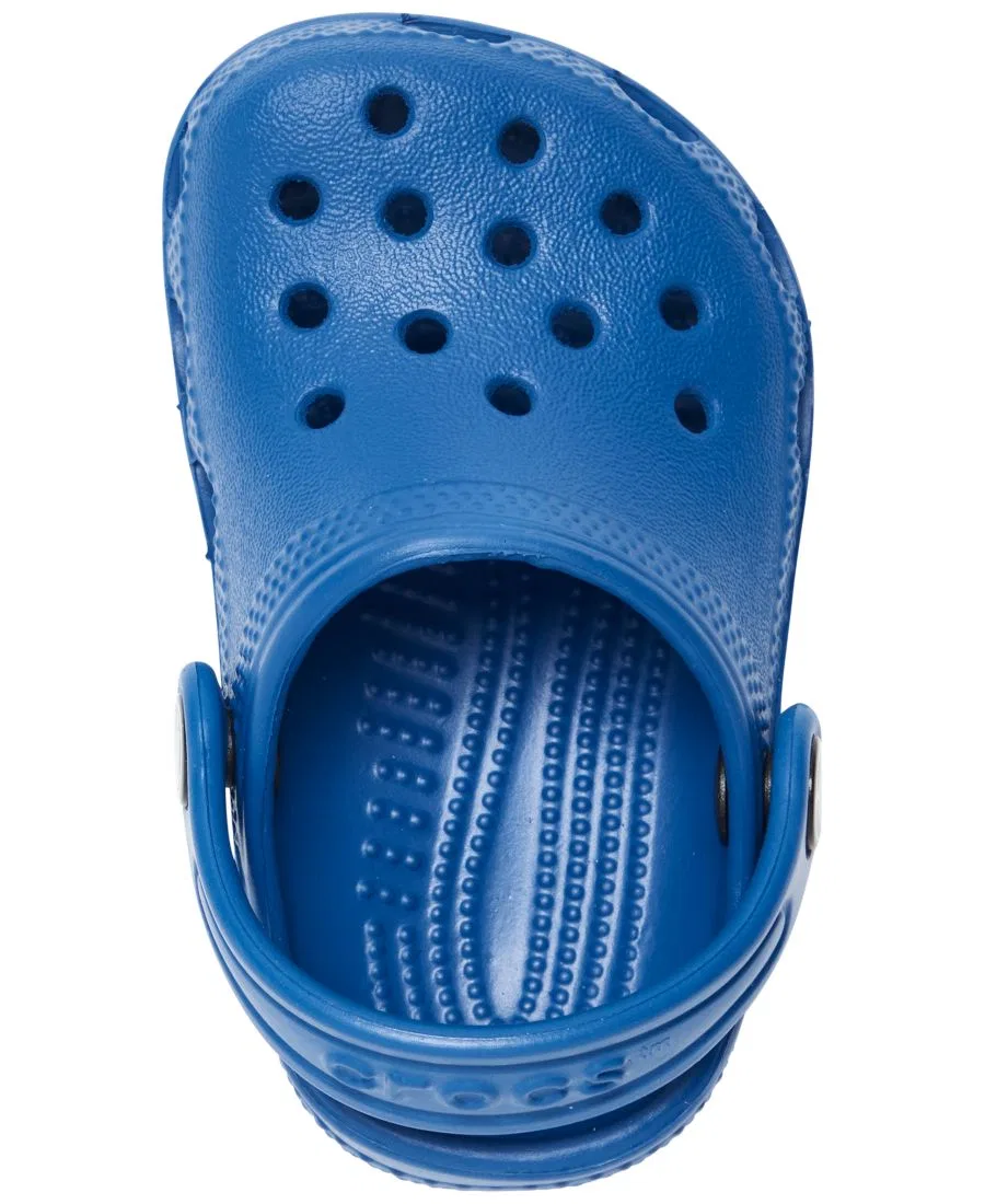 Клоги детские Infant Littles Classic Clogs Crocs, Blue Bolt — фото 4