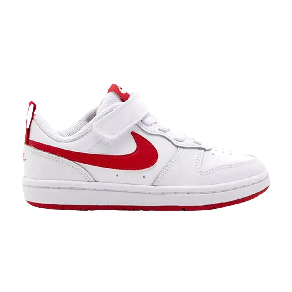 Кроссовки низкие Nike Court Borough Low 2 GS Nike, Red White