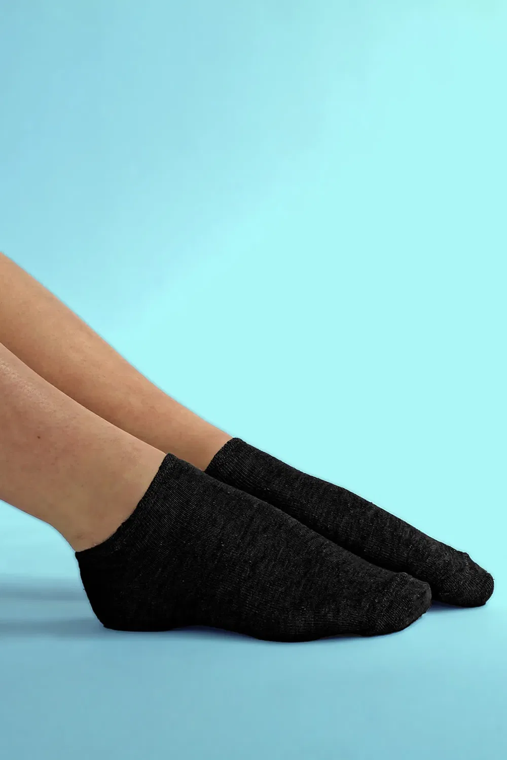 Детские хлопковые носки для кроссовок 6 пар Cihat Sock Snob, Black — фото 4
