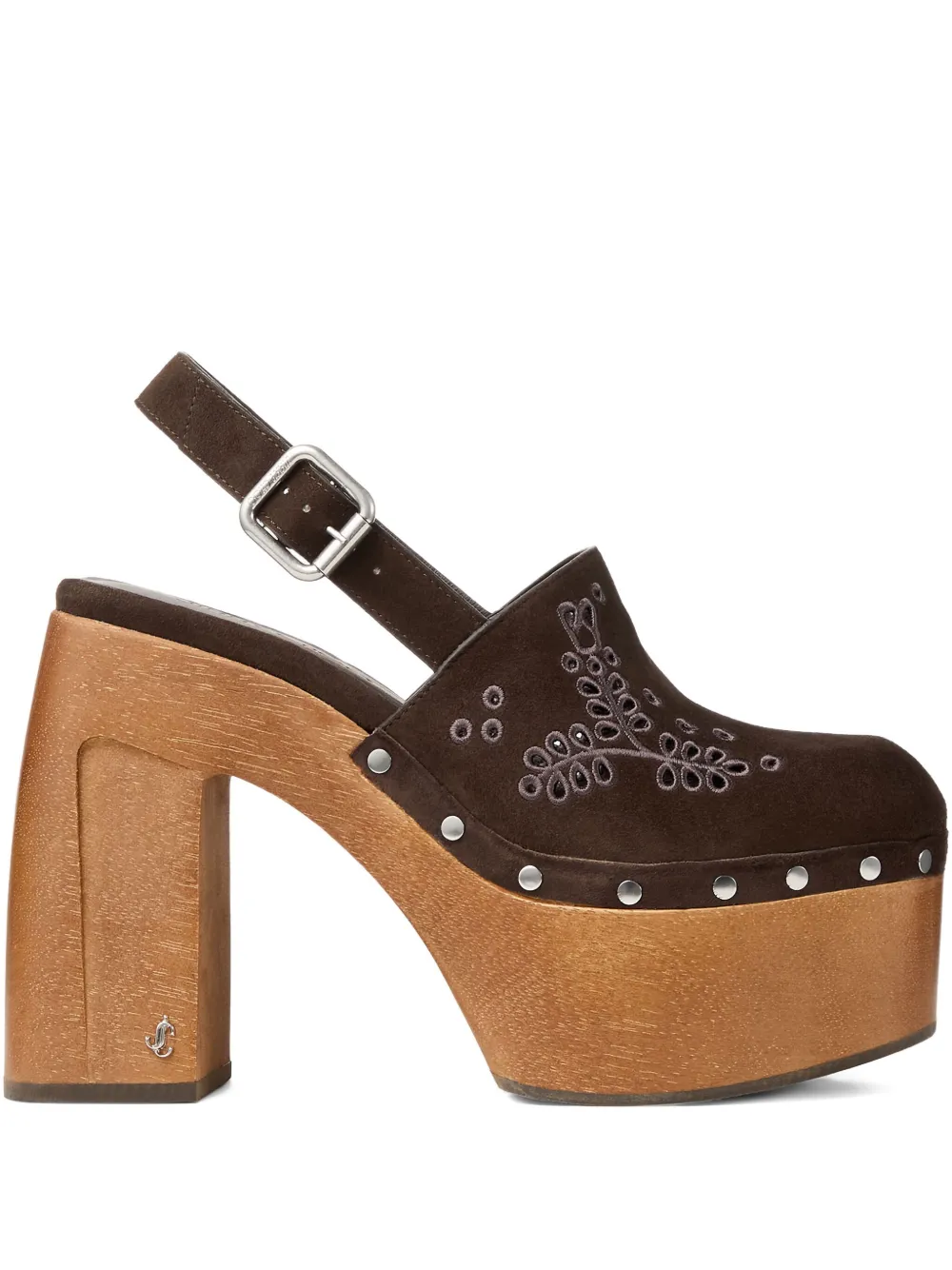 Туфли Alida 135 JIMMY CHOO, коричневый