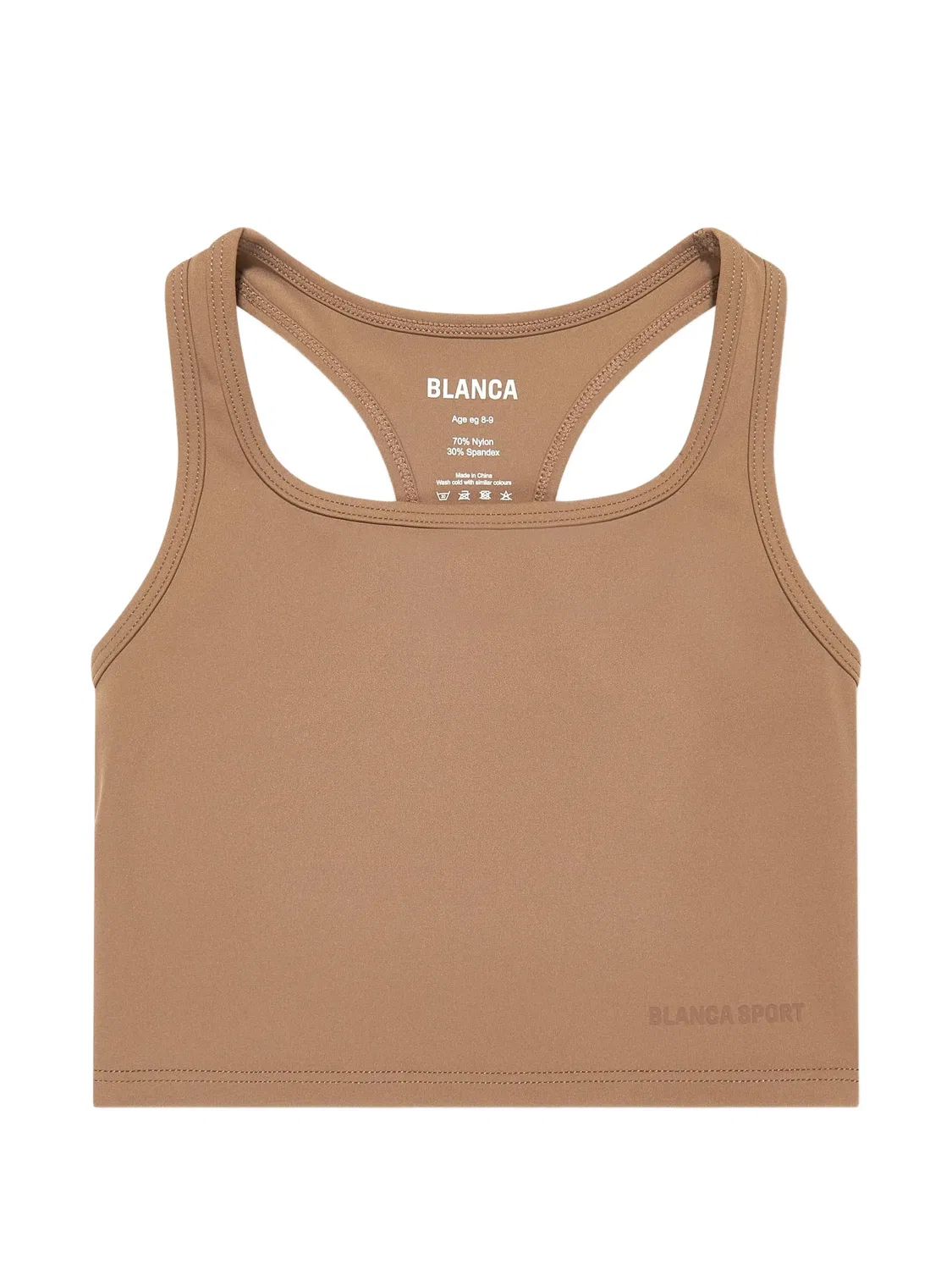 Комплект с легинсами с логотипом Blanca Sport Kids, коричневый — фото 4