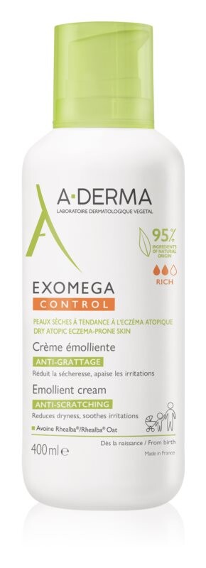 

Крем для тела для сухой и атопичной кожи A-Derma Exomega Control