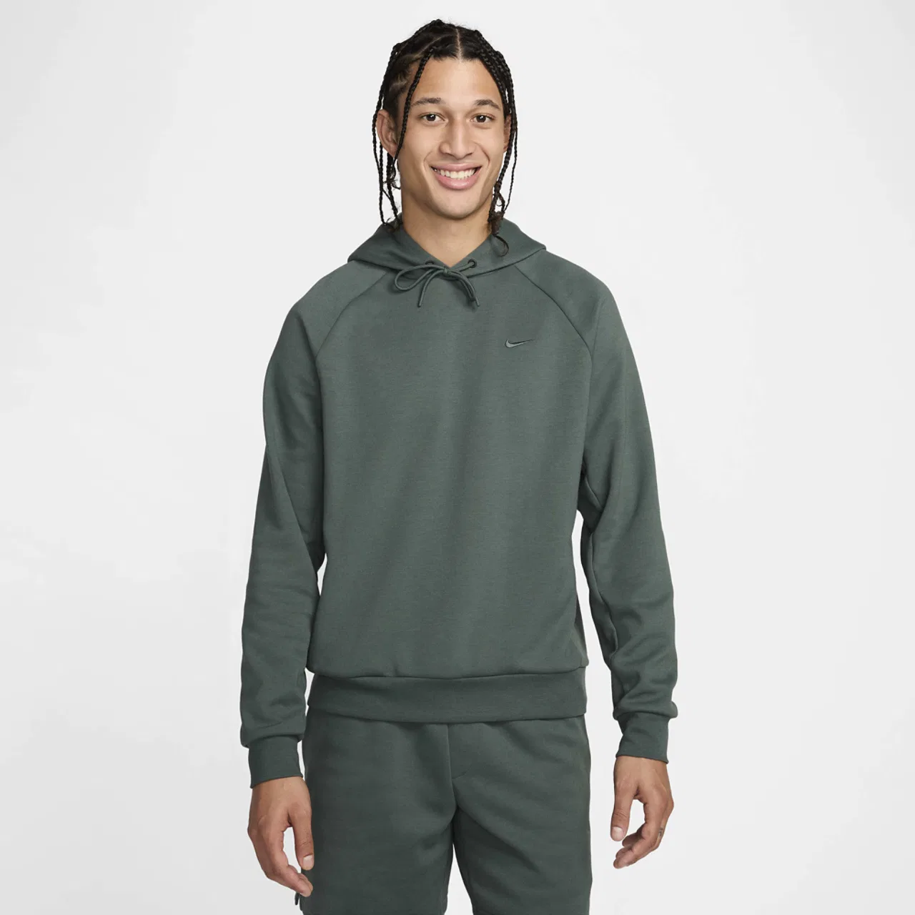 Мужское худи Dri-FIT UV Primary Pullover Nike, цвет Vintage Green/Vintage Green