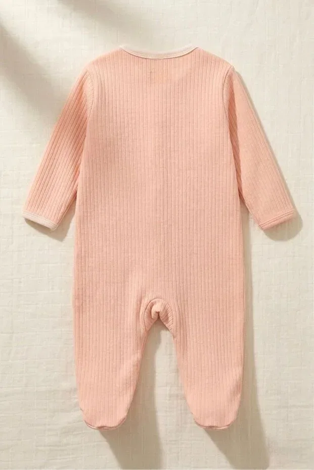 Детский комплект боди и пинеток для девочек с принтом Basics Mielco, Multicolor — фото 4