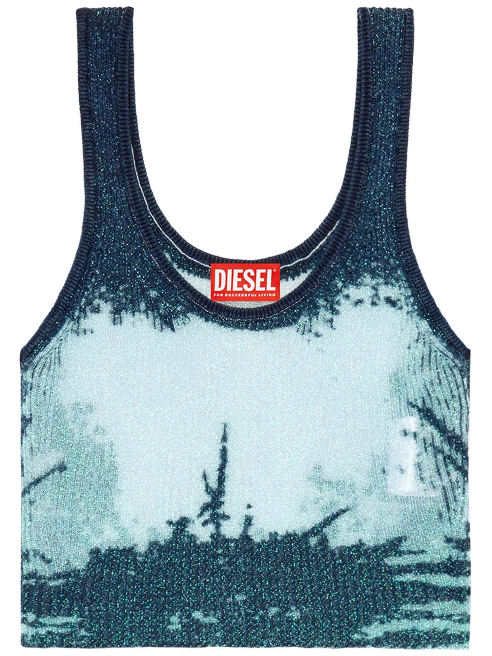 

Топ Deidrina с люрексом DIESEL, синий