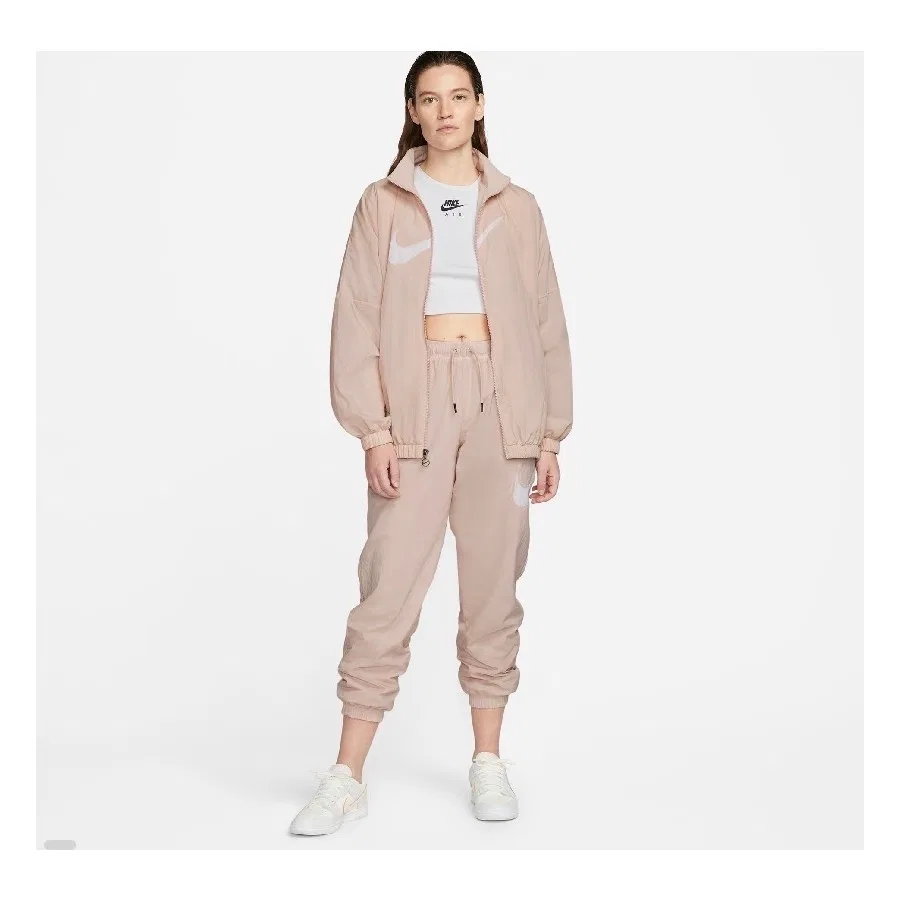 Женские спортивные штаны свободного кроя с принтом Nike Sportswear Essential, Nike, Розовый — фото 3