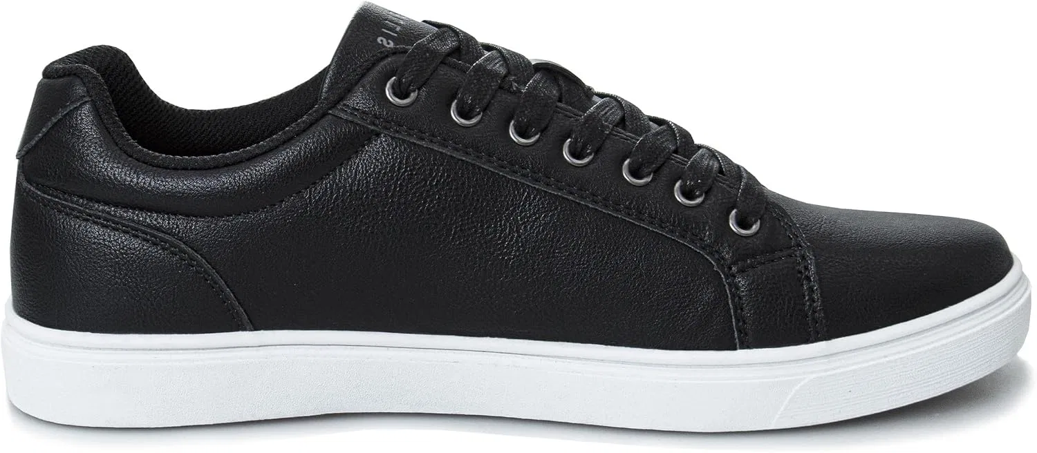 Детские кроссовки на шнуровке Perry Ellis, Black — фото 3