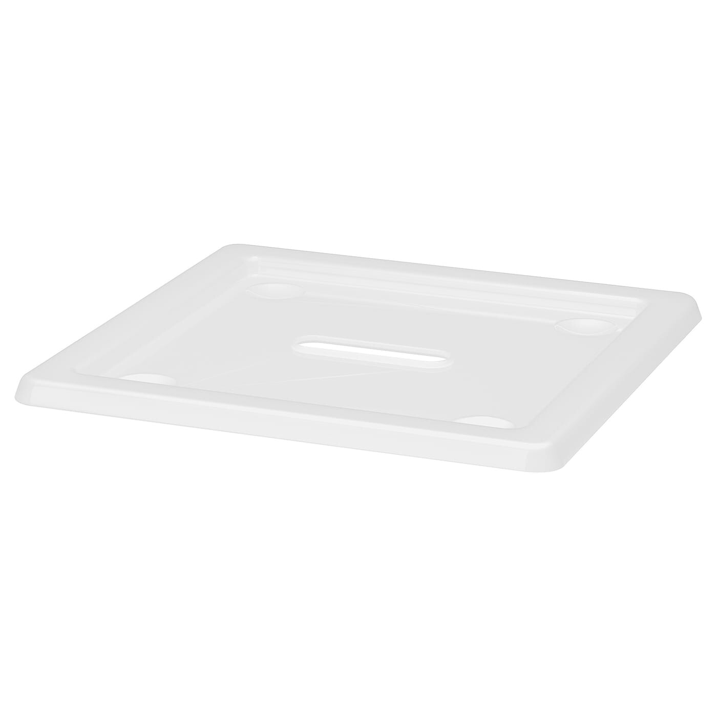 

VESSLA ВЕССЛА Крышка, белый, 39x39 см IKEA