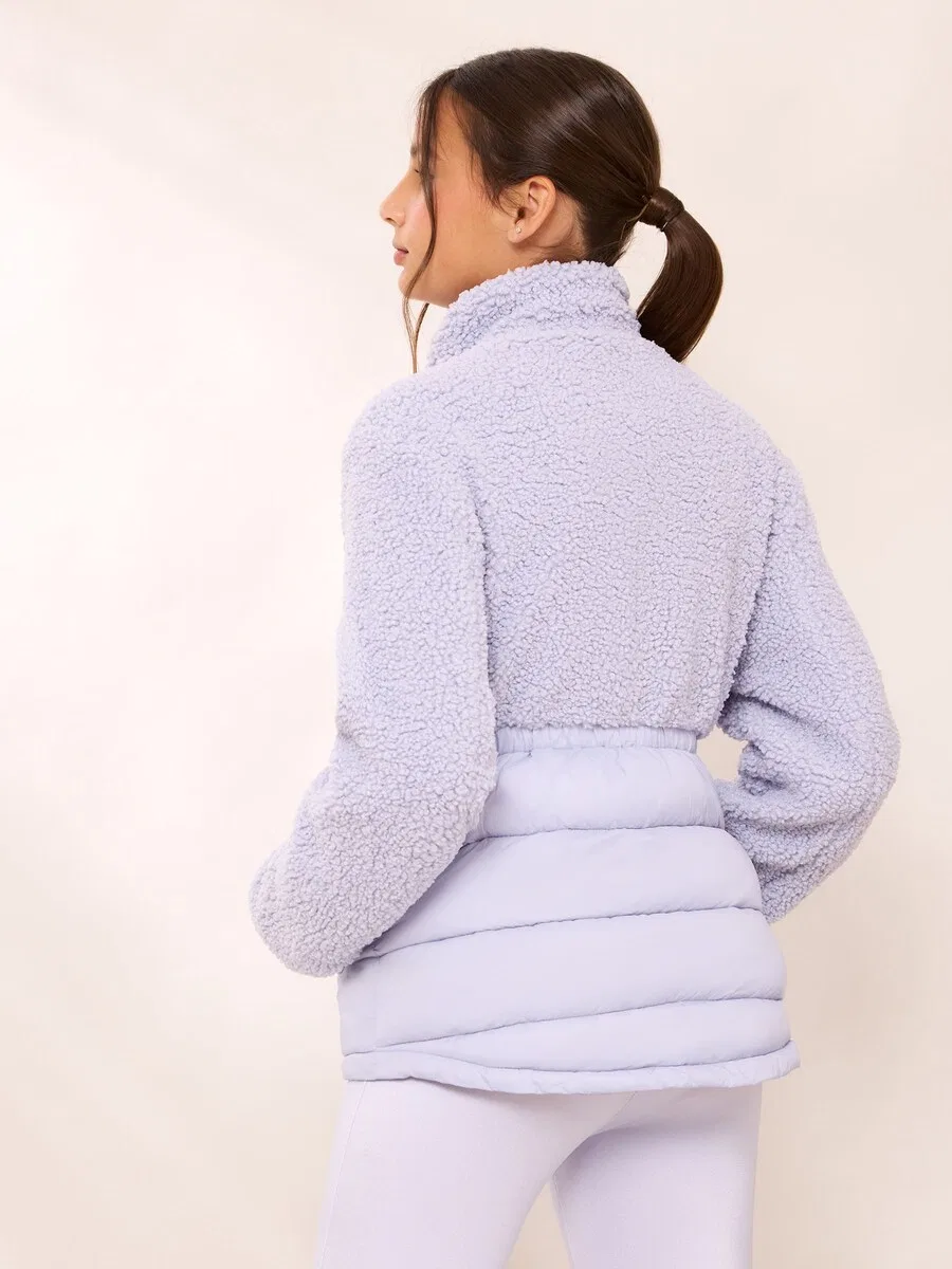 Куртка Lipsy Between-Season Jacket сливового цвета — фото 4