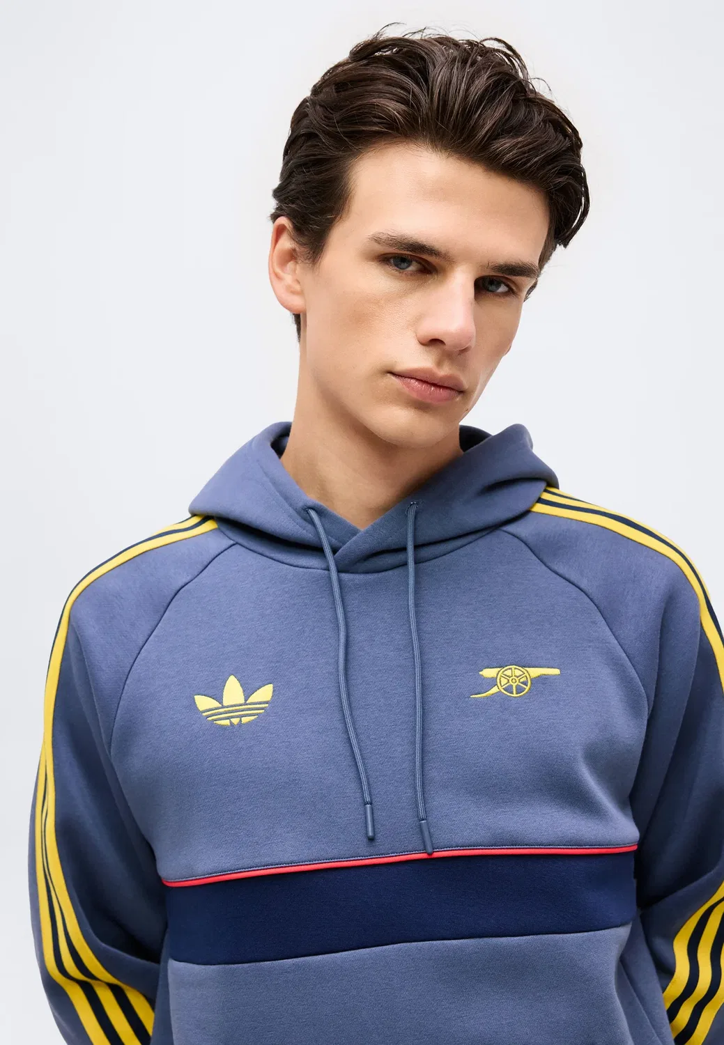 Худи футбольного клуба «Арсенал» - клубная одежда Adidas Originals, Preloved Ink — фото 4
