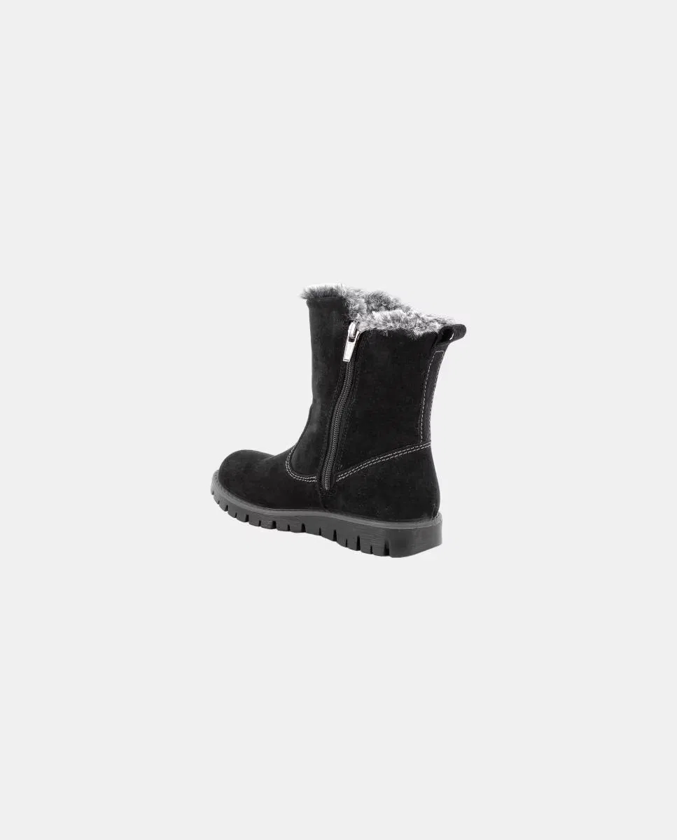 Ботинки из натуральной кожи, Chica Forro Goretex Pelo Cierre Lateral, Primigi, черный — фото 2