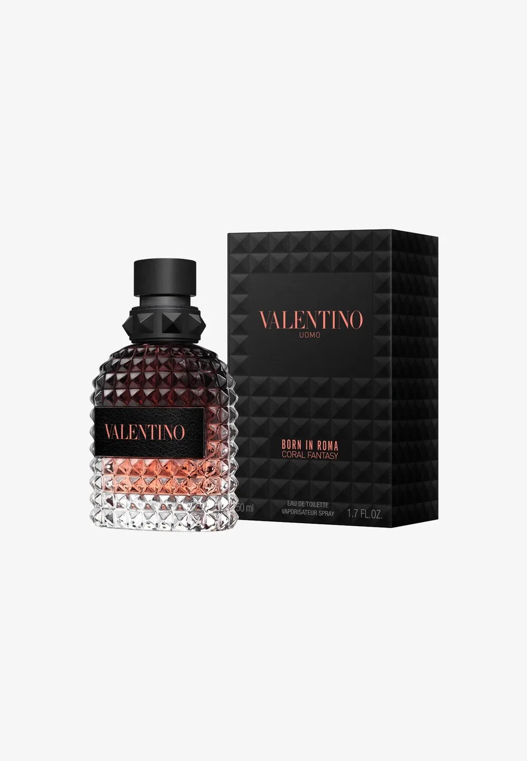 Born in roma uomo coral Fantasy edt - туалетная вода Valentino Beauty, 50 мл — фото 2