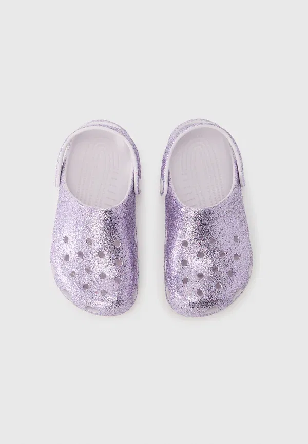 Классические туфли-мюли с крупными блестками Crocs — фото 4