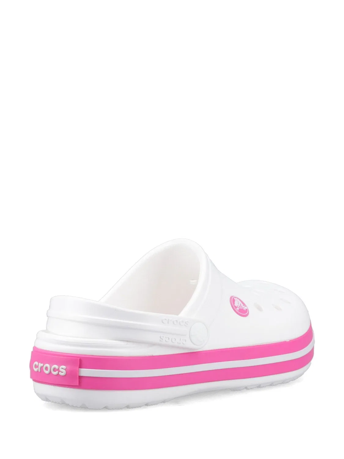 Клоги Crocband, белые Crocs — фото 3