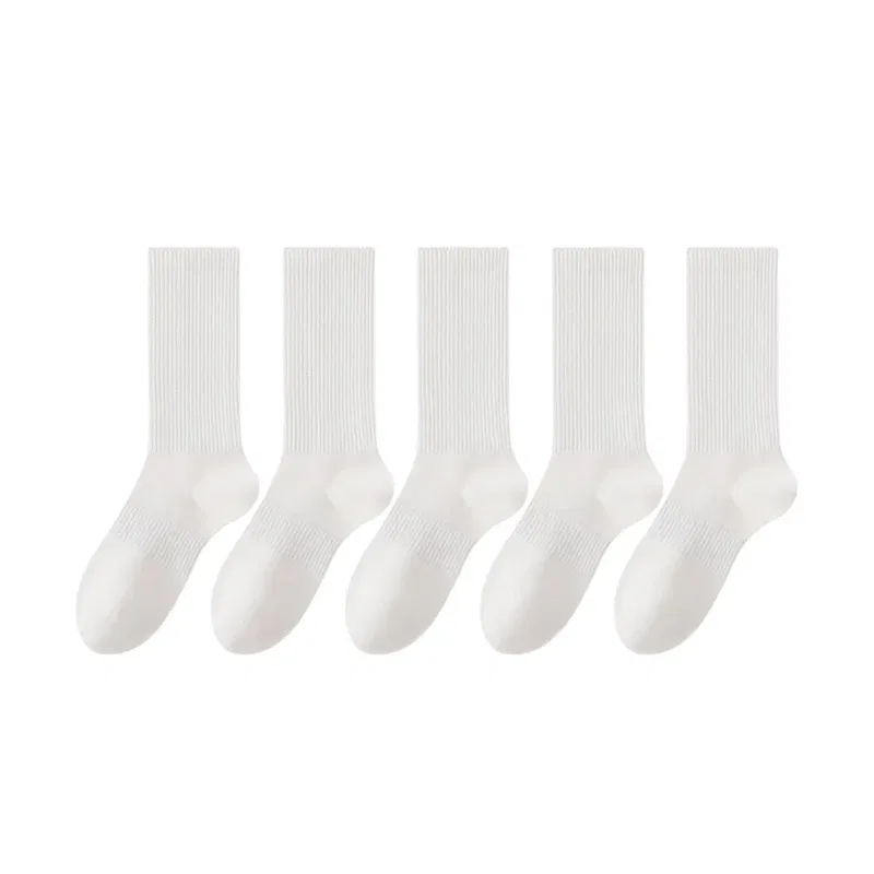 Детские носки из хлопка Cotton Gene, 5-Pack White