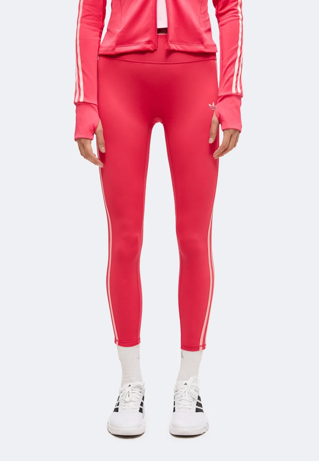 Леггинсы Originals Sport Superstar 7/8 Adidas Performance, Power Pink