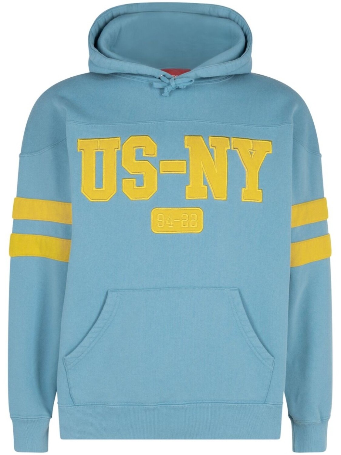 

Supreme худи US-NY, синий