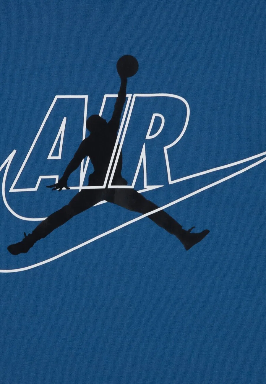 Футболка Jordan 'AIR SWOOSH' сапфирового цвета — фото 3