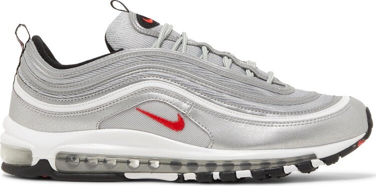 

Кроссовки Nike Air Max 97 OG 'Silver Bullet' 2022, серебряный, Серый, Кроссовки Nike Air Max 97 OG 'Silver Bullet' 2022, серебряный