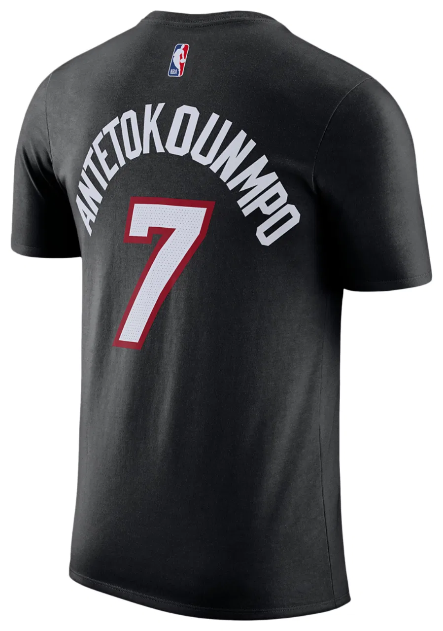 Мужская футболка с принтом Tyler Herro Miami Heat Nike, Black