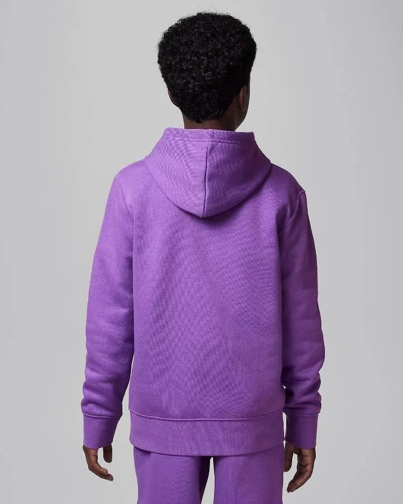 Детское худи с принтом Jordan kids 95d232 Purple Jersey and Sweatshirt Jordan, Konigliches Lila — фото 2