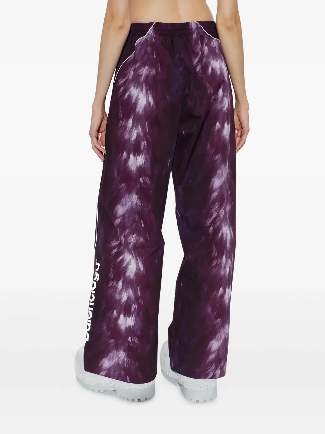 Спортивные брюки фиолетовые Balenciaga, фиолетовый — фото 2