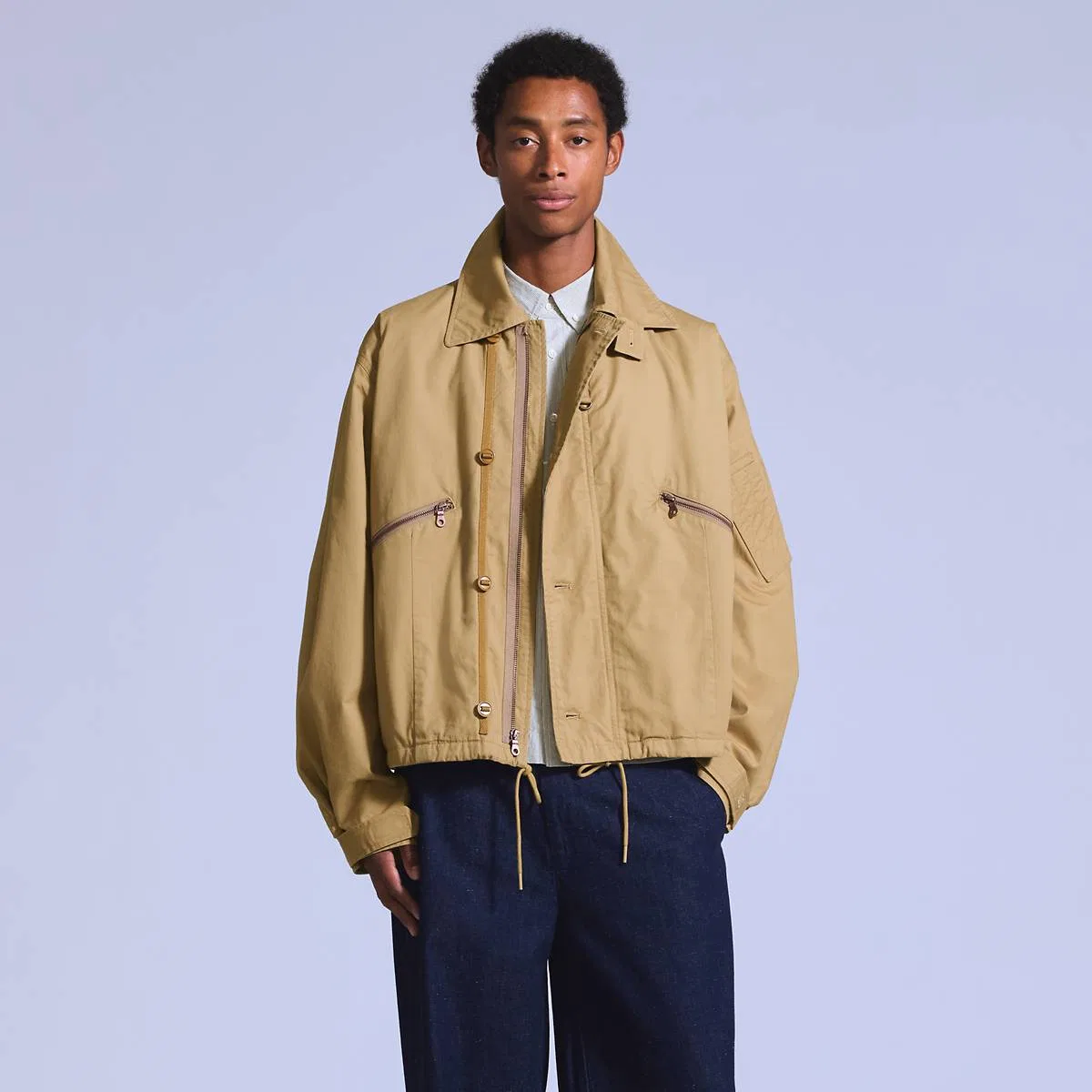 Пилотская куртка Levi's, Harvest Gold - Tan — фото 4
