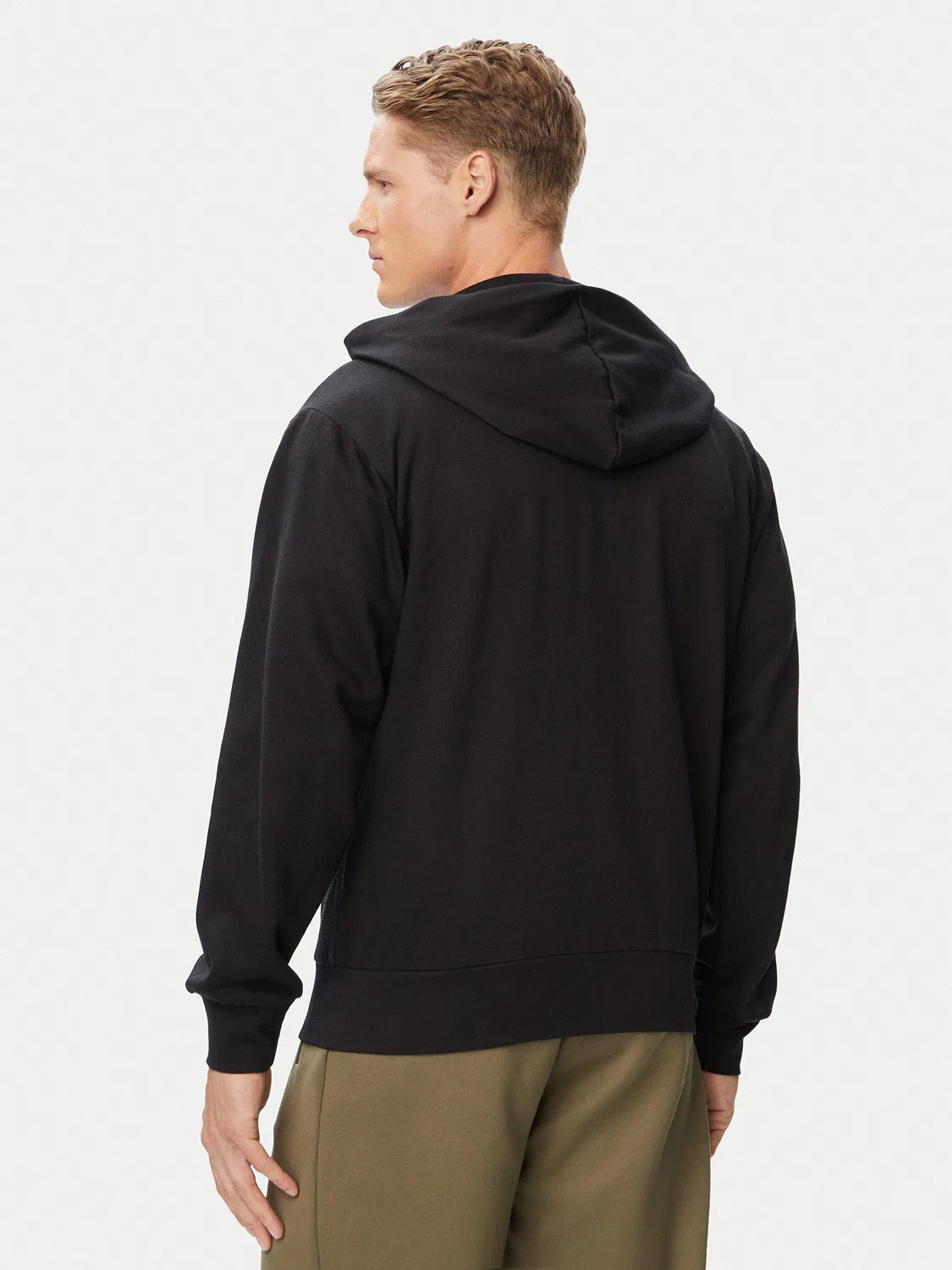 Мужская толстовка стандартного кроя Feelcozy Adidas, черный — фото 3