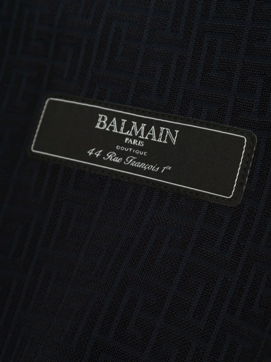 Balmain Платье для девочек из вискозы синего цвета — фото 3