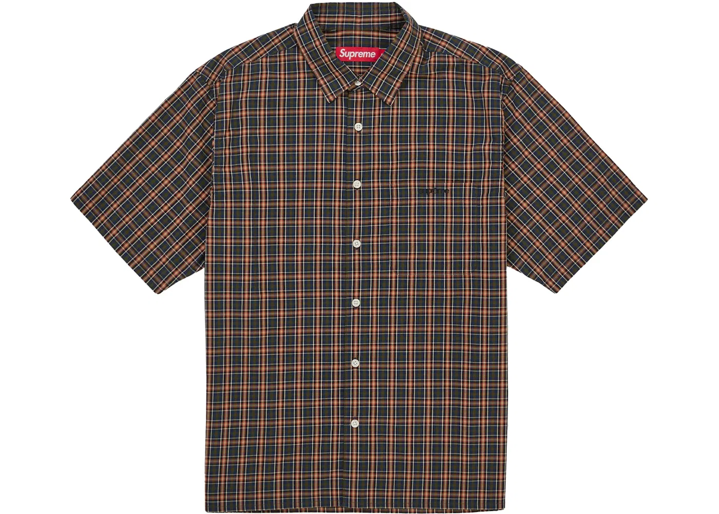 Мужская рубашка с коротким рукавом Shirt Supreme, Black