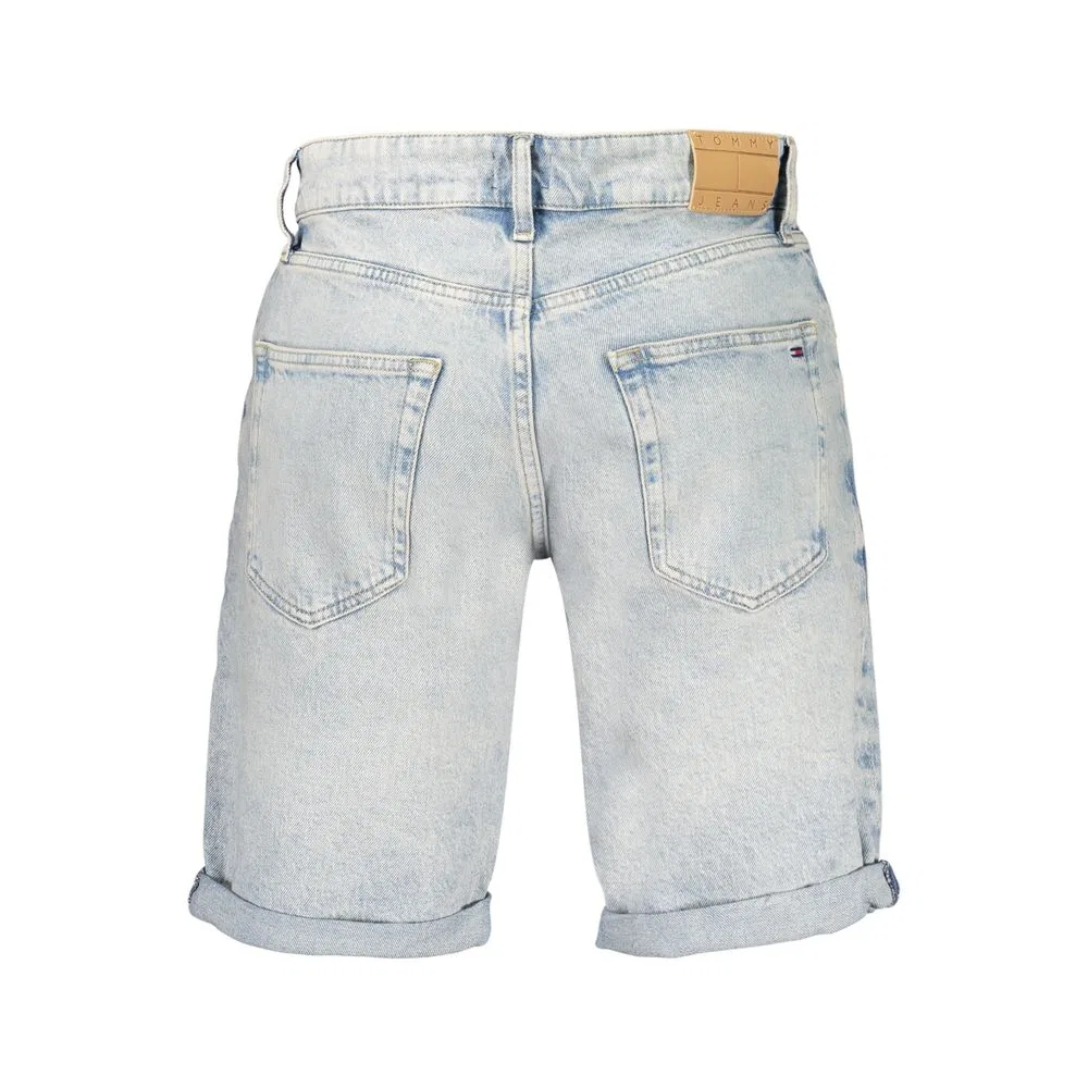 Мужские джинсовые шорты с эффектом потертости Scanton Tommy Hilfiger, Blue — фото 2
