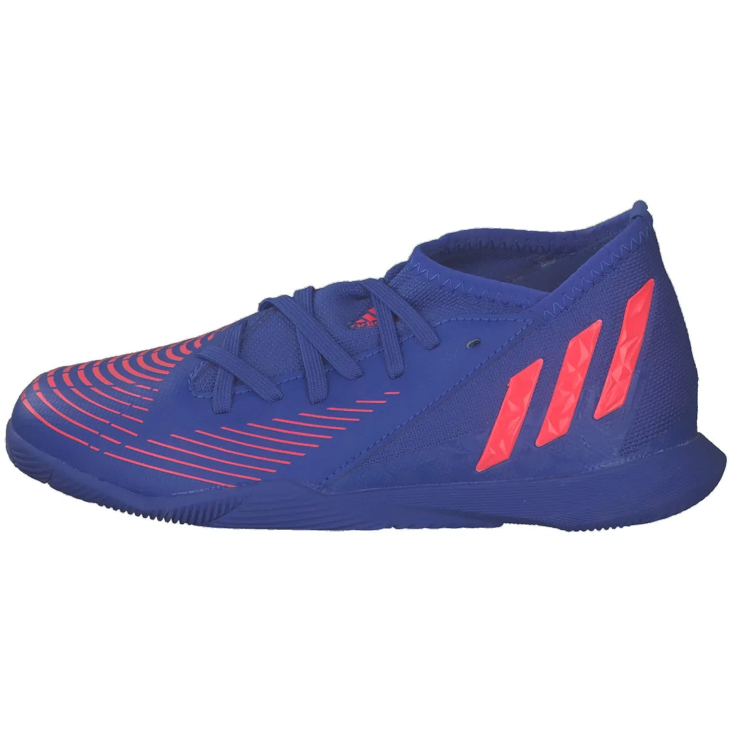 Детские футбольные бутсы для мальчиков с шнуровкой Predator Edge.3 in Adidas, Hirblu Turbo Hirblu — фото 3