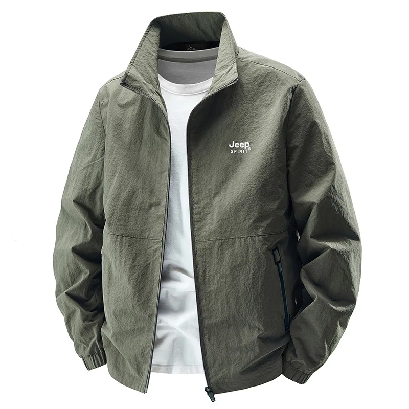 Детская куртка с воротником-стойкой JEEP SPIRIT, Army Green