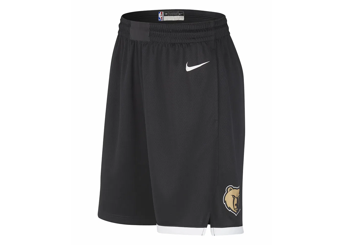 Мужские шорты с принтом NBA Swingman Nike, Black