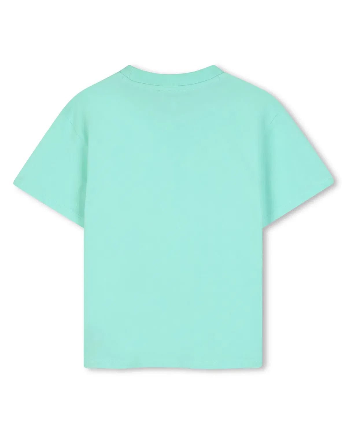 Детская футболка для мальчиков с коротким рукавом с принтом Kenzo Kids, Verde Militar — фото 3