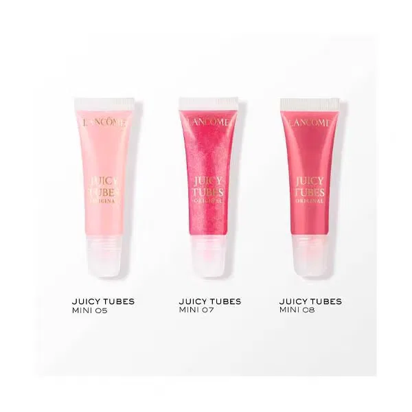 Набор блесков для губ Lancôme Juicy Tubes Trio 3 миниатюры Edition Limitada, 1 упаковка — фото 2