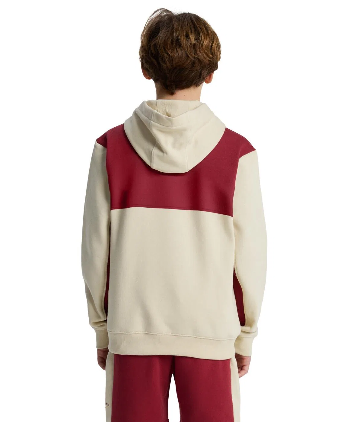 Детское худи для мальчиков из органического хлопка KNOWLEDGE AREA Quiksilver, Beige — фото 2
