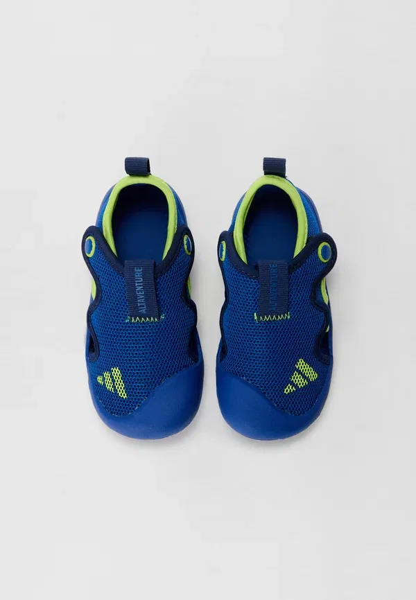 Детские кроссовки Adidas Performance, синий/желтый — фото 4