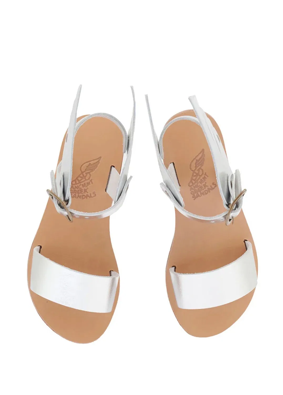 Сандалии детские Ancient Greek Sandals, Silver — фото 3
