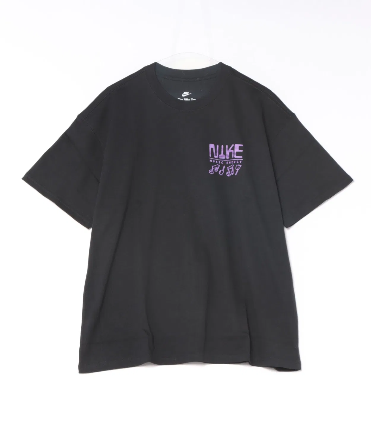 Мужская футболка с принтом ASUNSWTEELSESWOOSHSO NIKE, Black