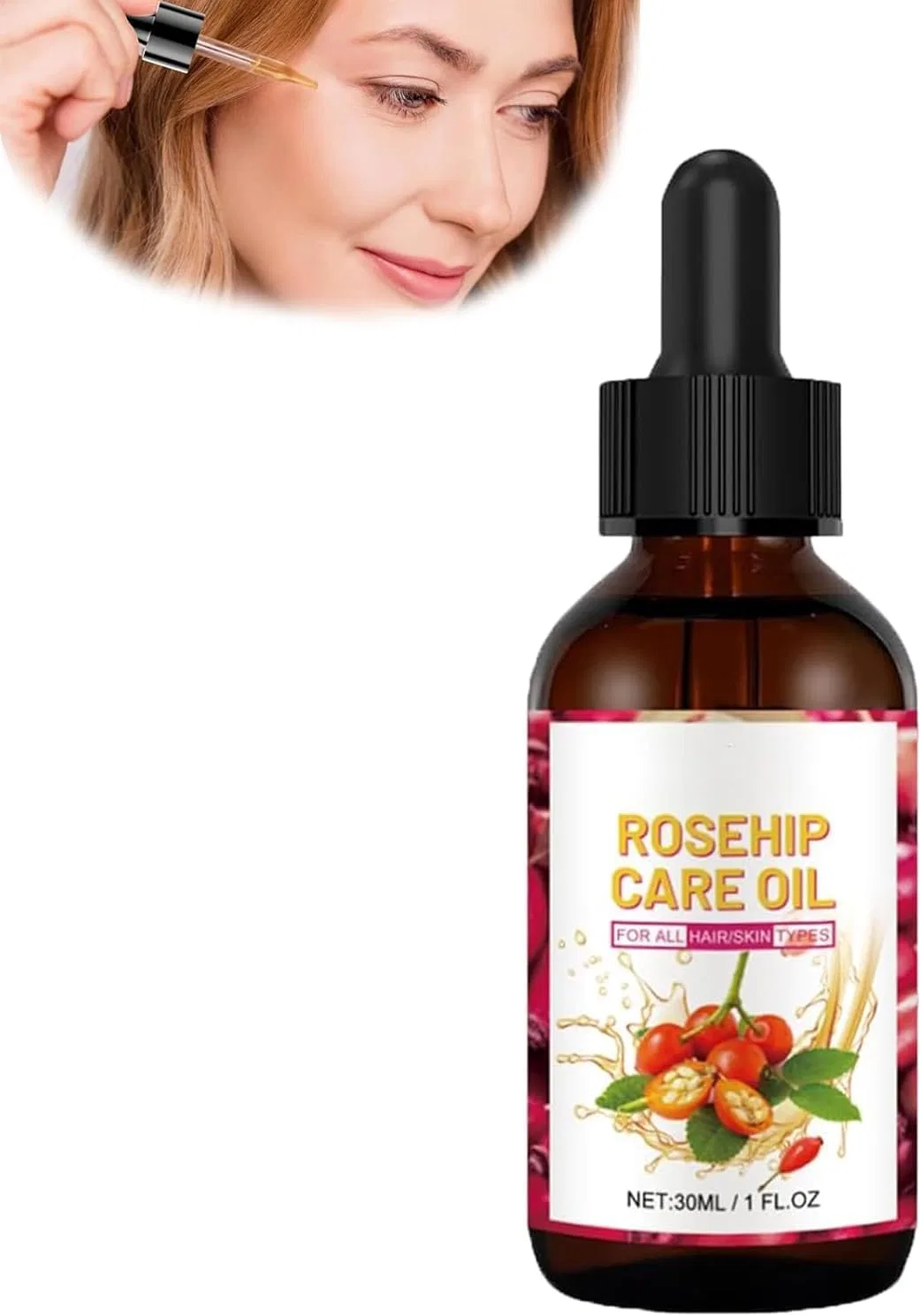 Масло для лица с шиповником, LXYDJPW, 30 мл, Anti-Aging Night Serum