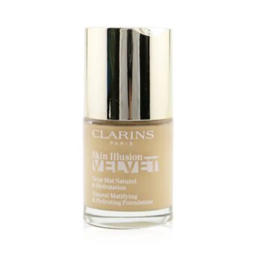 Тональная основа Skin Illusion Velvet Natural Matifying & Hydrating Clarins, # 112C Amber
