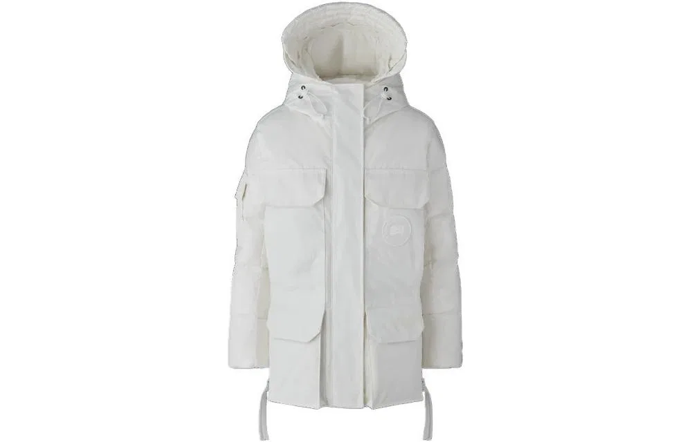Женское зимнее пальто-парка с наполнителем из пуха Expedition Collection FW22 Canada Goose, Beige Gray