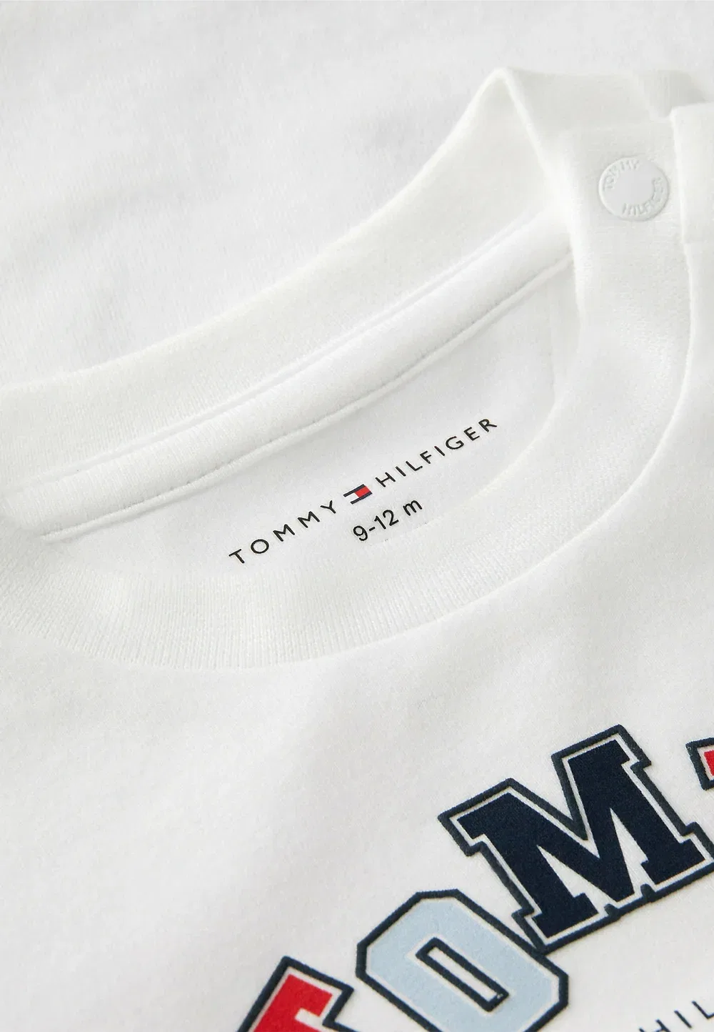 Футболка с длинными рукавами и логотипом, унисекс - топ с длинными рукавами Tommy Hilfiger, White — фото 3